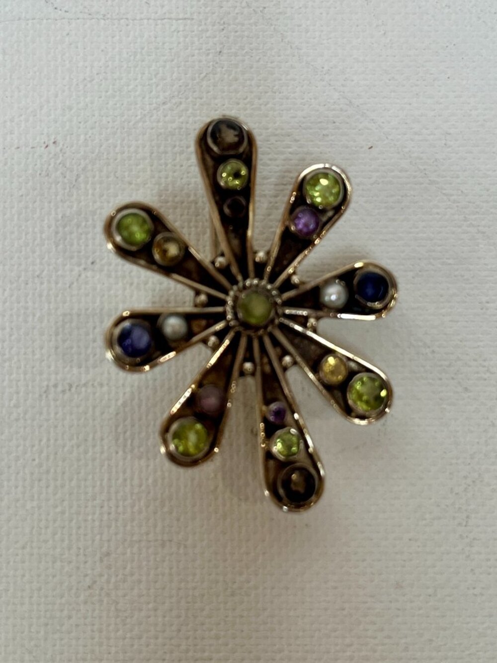 Vintage Sterling Silver Brooch